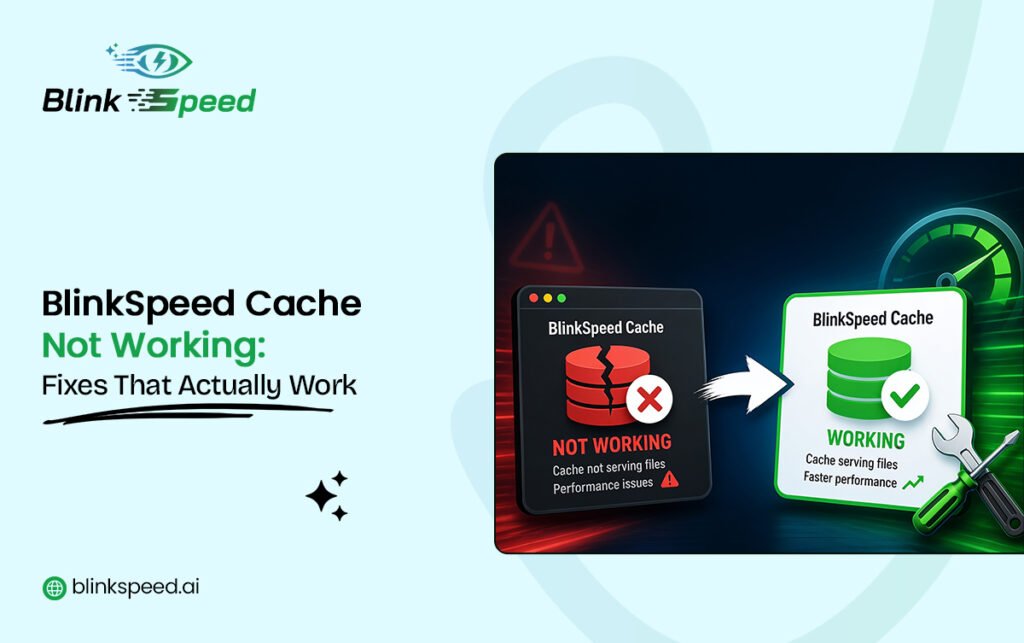 BlinkSpeed Cache Not Working Common Fixes That Actually Work - BlinkSpeed AI